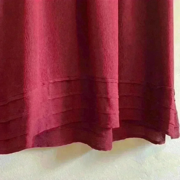 See U Soon Merlot Long Sleeve Dress - Picture 7 of 10